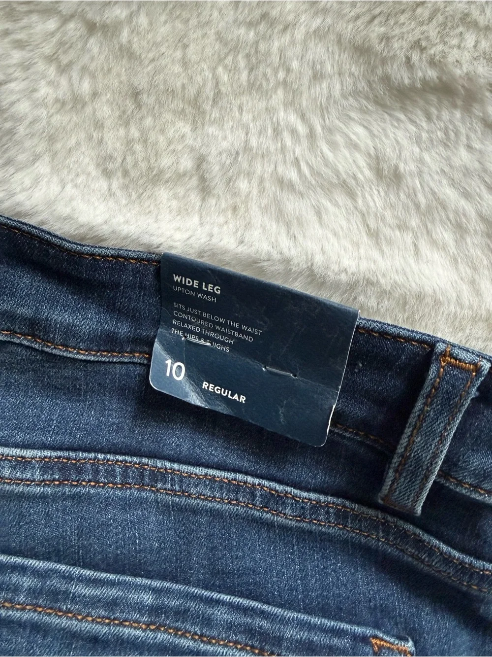 NWT J. Jill High-Rise Wide-Leg Jeans~Uptown Wash - Picture 5 of 5
